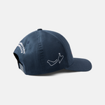 Formula 1 fans: This is a navy baseball cap embroidered with white Monza, Spa tracks on right side, white "celebrating historic grand prix circuits" on back.