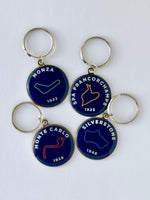 Monza Metal Keychain