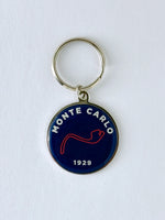 Monte Carlo Metal Keychain