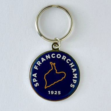 Spa Francorchamps Metal Keychain