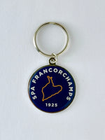 Spa Francorchamps Metal Keychain