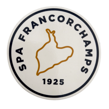 Spa Francorchamps Vinyl Decal